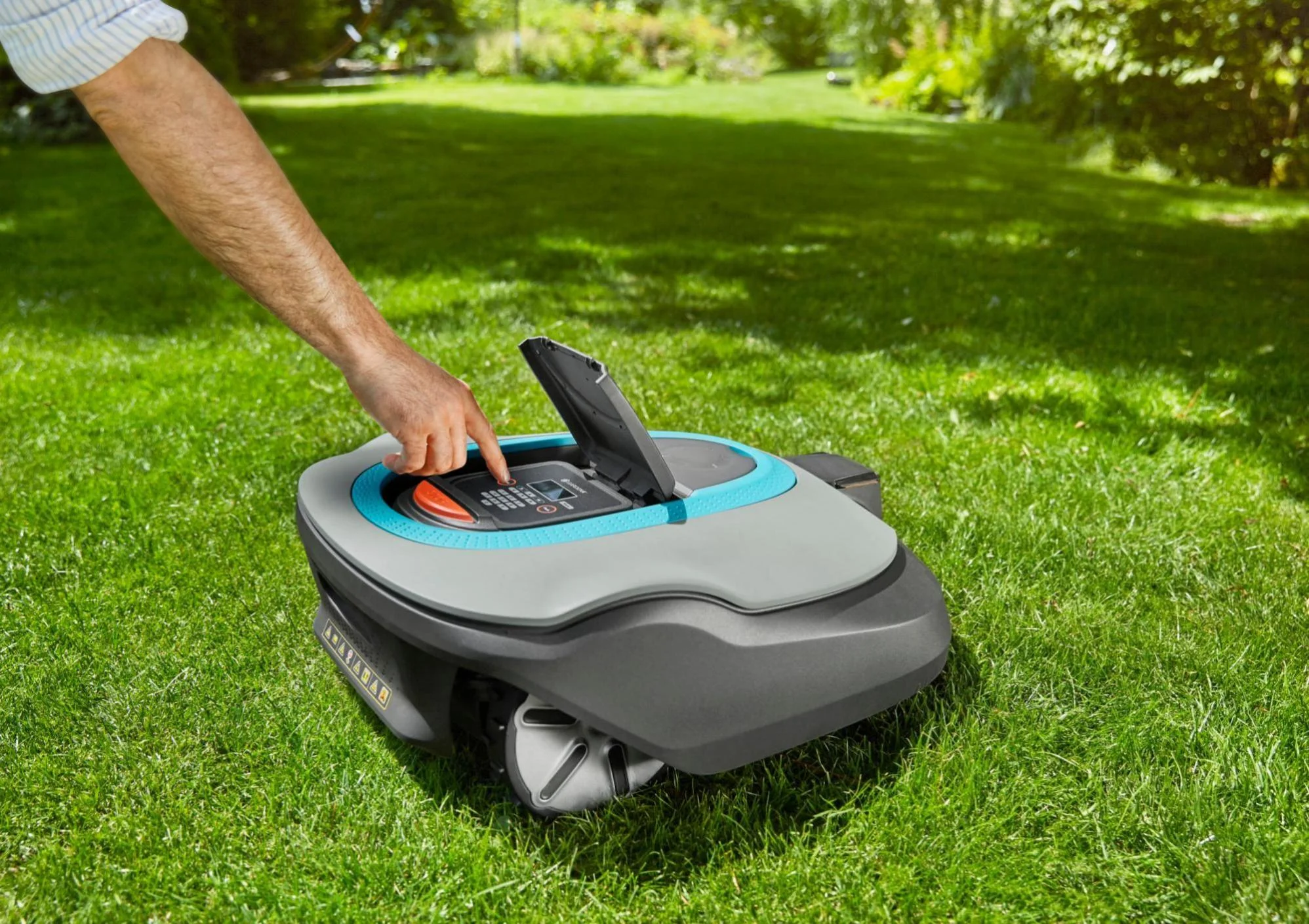 husqvarna programmable lawn mower