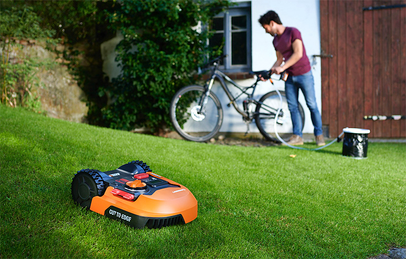 3 Robotic Lawn Mowers with Anti-Theft Security Features.