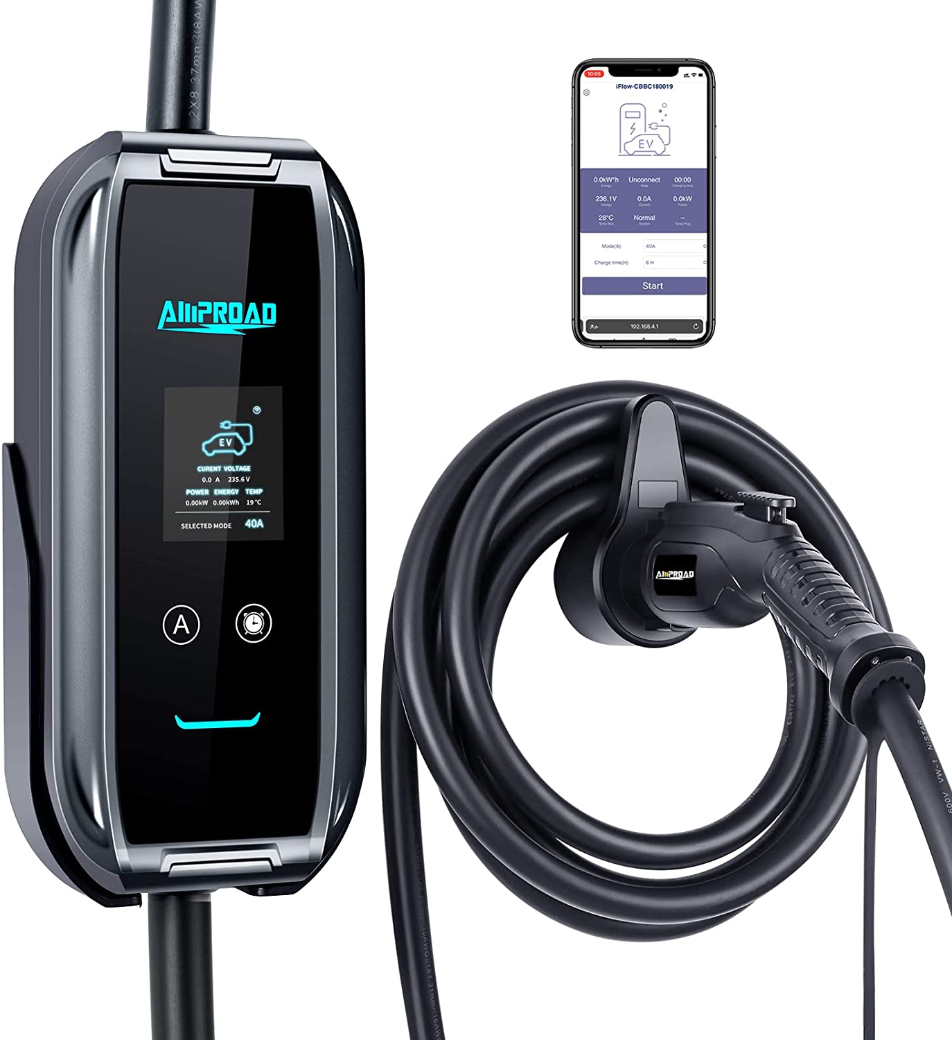 Amproad iFlow P9 EV Charger Review | Worth it in 2022?