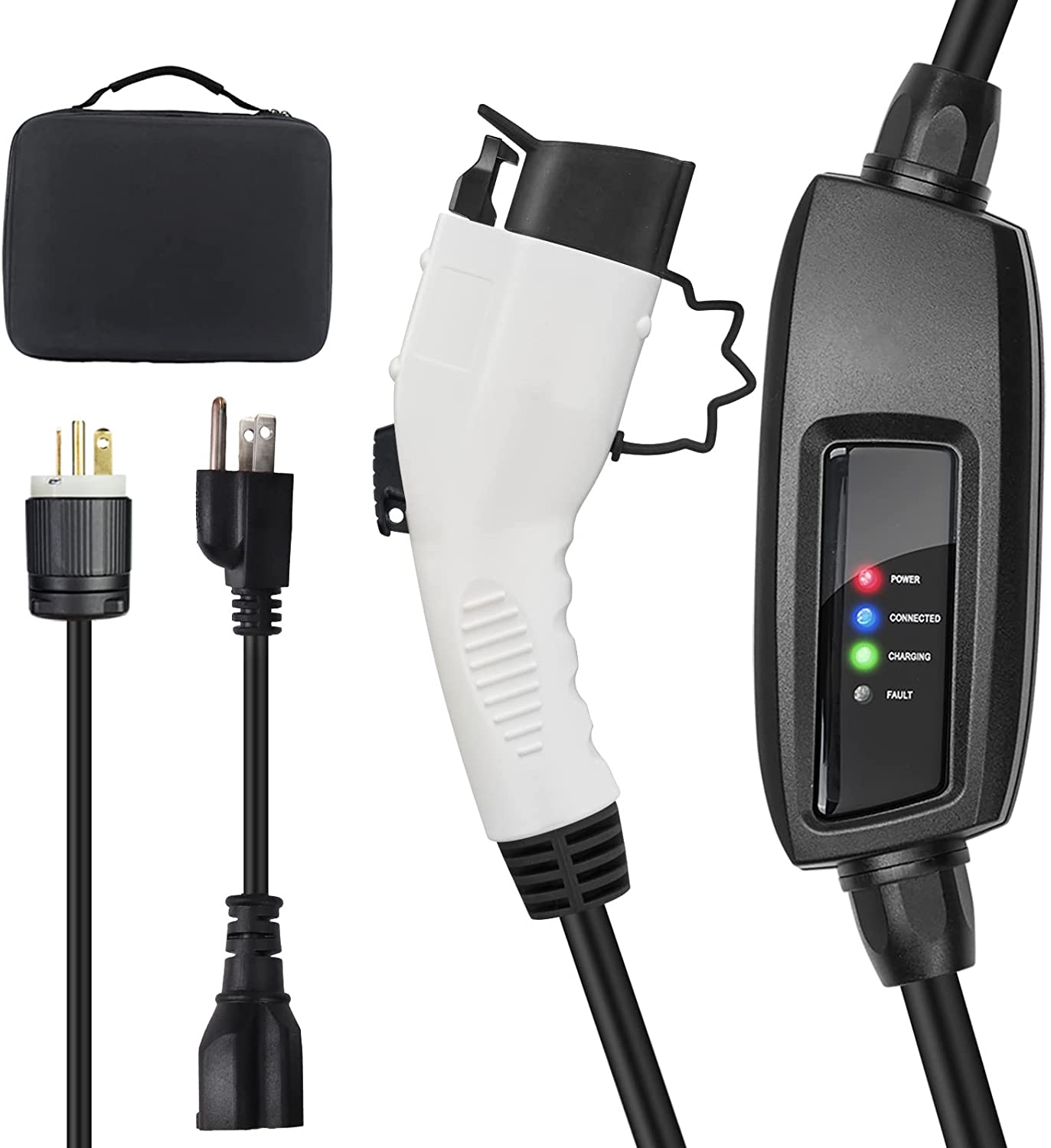 BougeRV - Level 1-2 Portable EV Charger (16 Amp)