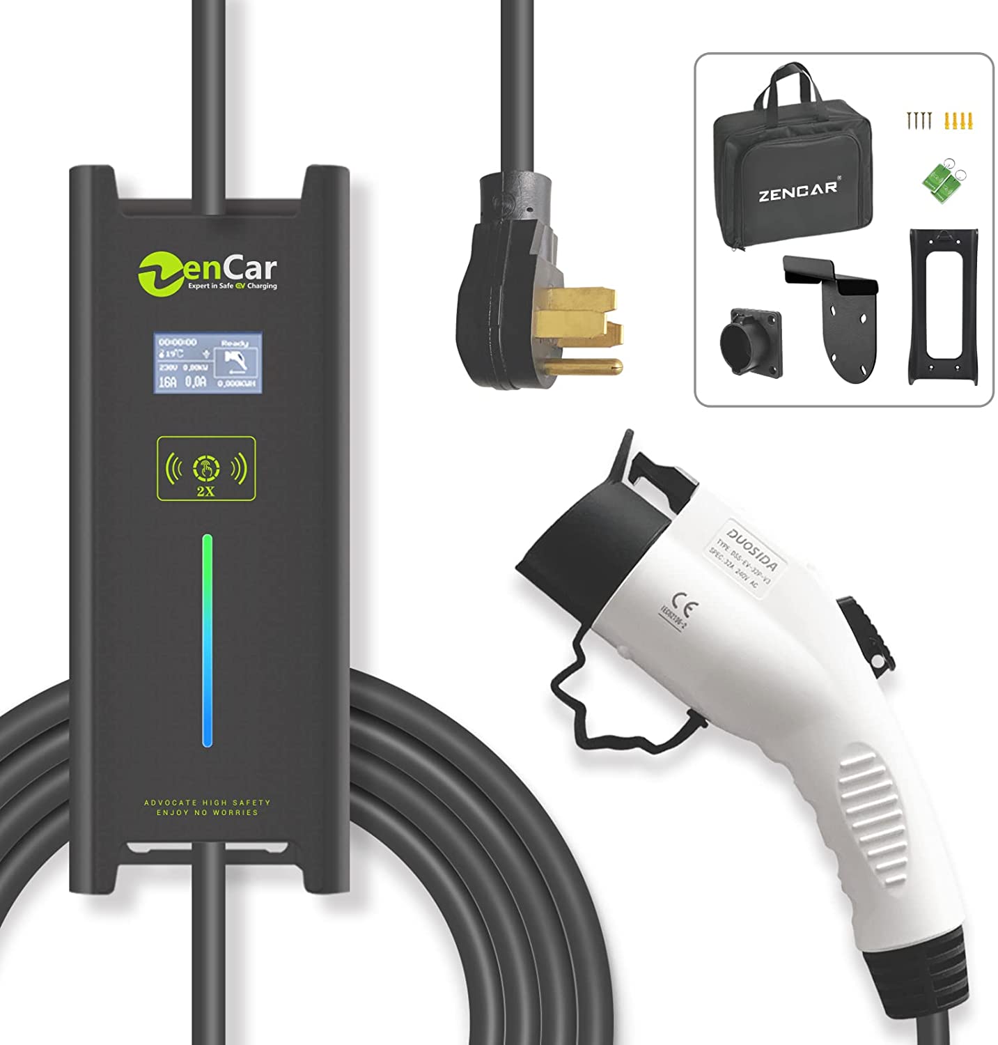 ZENCAR EV Charger - Level 2 (32 Amp) | Our complete review